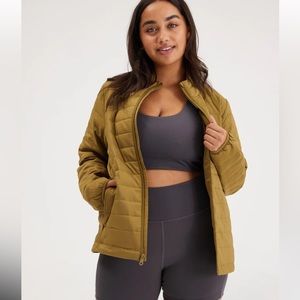 GIRLFRIEND COLLECTIVE Woodstock Packable Puffer Size XXS new with tags